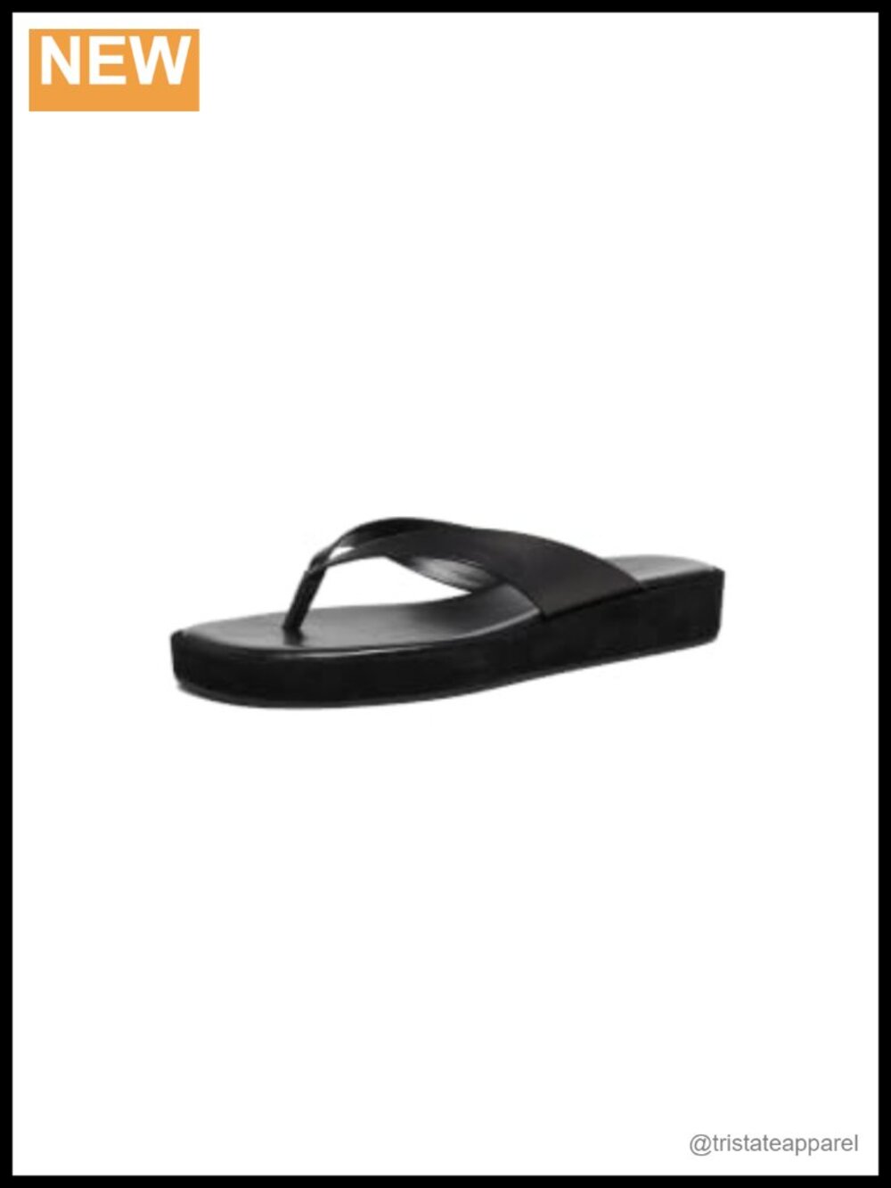 Tony Bianco Kyra Slingback Thong Sandals Leather Cushioned Footbed Platform